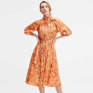 Hemdkleid mit Camouflage-Druck