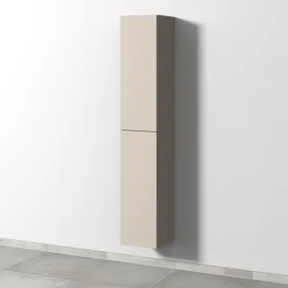 Sanipa 3way Hochschrank mit 2 Türen, Kaschmir-Matt SP0901U
