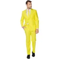 Opposuits Anzug Yellow Fellow Kostüm Partyanzug - Für Karneval Ausgefallene Anzüge für coole Männer