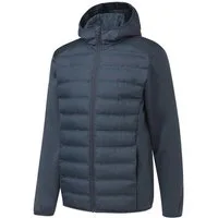 crivit Hybridjacke Herren Hybridjacke Kapuze wasserabweisend wasserabweisendes Obermaterial