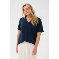 KAFFE Curve T-Shirt T-shirt KCannia Große Größen