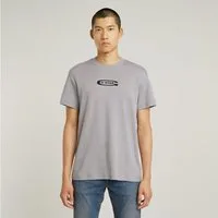 G-STAR T-Shirt Old Skool Logo mit Frontprint