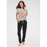 PEANUTS Pyjama (Set, 2 tlg) mit Snoopy-Print
