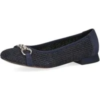 Caprice Ballerina, Blockabsatz, Bequemschuh, Businessschuh mit Schmuckelement