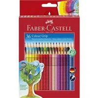 Faber-Castell Buntstift Faber-Castell Colour Grip Buntstift - 36er Kartonetui