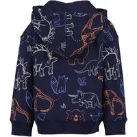 Blue Seven Kapuzensweatjacke Baumwollmischung
