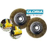 Gloria Elektro-Fugenbürste Stahldraht-Fugenbürste 2er Set - Zubehör für MultiBrush und WeedBrush