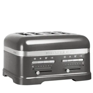 KitchenAid ARTISAN 4-Scheiben Toaster mit Sandwichzange 5KMT4205EMS...