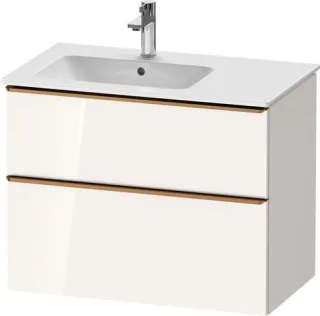 Duravit D-Neo Waschtischunterbau wandhängend Weiß Hochglanz 810x462x625 mm - DE4366004220000 DE4366004220000