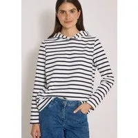 CECIL Sweatshirt im Streifendesign