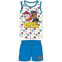 PAW PATROL Pyjama PAW Patrol "Ready for Action!" Pyjama-Set für Jungen, Gr. 98–128 (Set, 2 tlg., Set bestehend aus Oberteil und Hose)