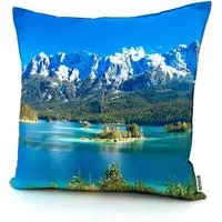 heimtexland Dekokissen Outdoorkissen 45x45 Outdoor Garten Deko Kissen, Lotus Effekt, schmutz- und wasserabweisend, inkl. Füllung