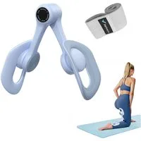 MERACH Beckenbodentrainer zur Stärkung der Tiefenmuskulatur, Multifunktionales Beintrainer Set mit Widerstandsband, 1-tlg., Gezieltes Training bei Blasenschwäche & für den Beckenboden, Für mehr Muskelkraft im Alltag durch einfaches Heimtraining