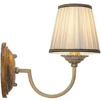 Lindby Wandleuchte Lumiel, Bronze IP20, 1 x 40 W