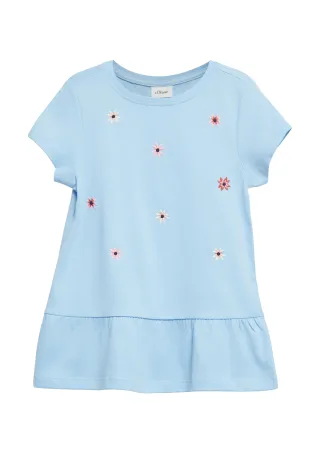 s.Oliver - T-Shirt blau - Gr. - 140