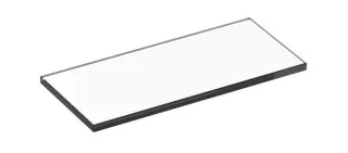 Keuco Cristallinglaspl. Plan 14910 unten mattiert,ohne Grünk.220x100mm, 14910005200 14910005200