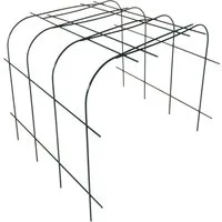 Bellissa Rankhilfe Annabelle Pflanzenstütze 65 cm Metall Hortensien stabil & wetterfest, 1 St.