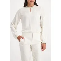 Monari Georgettebluse Bluse Georgette + Schmuck Regular fit