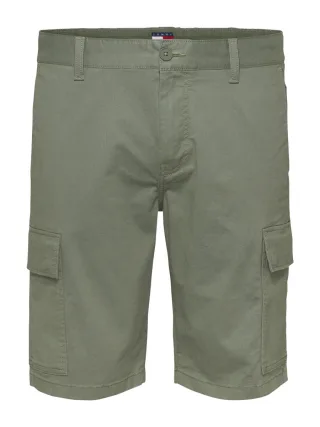 Tommy Jeans - Cargoshort grün - Gr. - 30