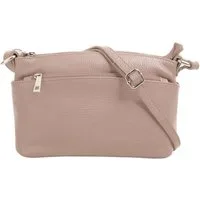 Cluty Umhängetasche (1-tlg), echt Leder, Made in Italy