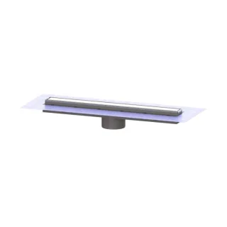 Kessel LINEARIS Comfort Duschrinnenaufsatz 48928M 750 mm, mit Dichtmanschette