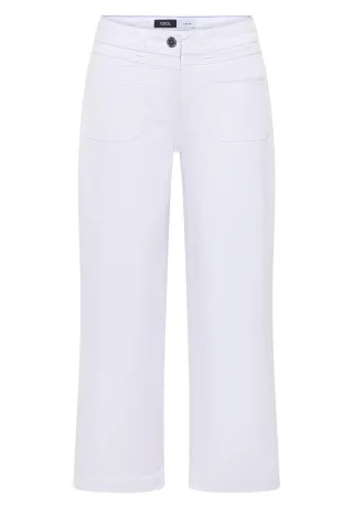 CECIL - Culotte Hose im Loose Fit mit weitem Bein weiß - Gr. - 26