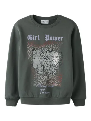 NAME IT - NKFBEO LS NREG SWEAT BRU BOX - Gr. - 146/152