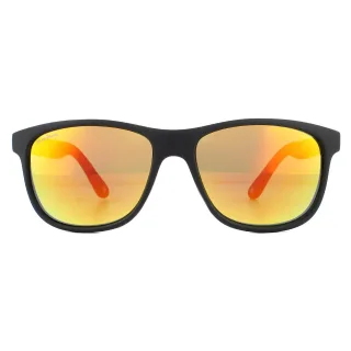 Montana Rectangle Unisex Schwarz Revo Rot Sonnenbrille