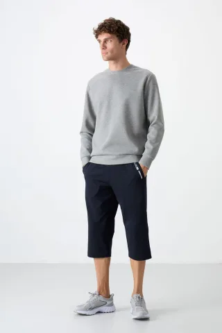 Herren Capri-Shorts mit mittlerer Taille