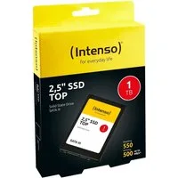 Intenso SSD interne Festplatte Top High-Speed 3D-Nand 2,5 Zoll 1TB SATA III SSD-Festplatte