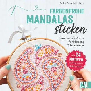 Buch "Farbenfrohe Mandalas sticken"