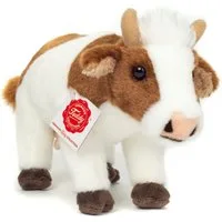 Teddy Hermann® Kuscheltier Kuh 23 cm, braun/weiß, zum Teil aus recyceltem Material