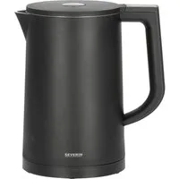 Severin Wasserkocher Severin WK 3483 Wasserkocher Kontrollleuchte Schwarz Fassungsvermögen:, 1.70 l, 2200.00 W