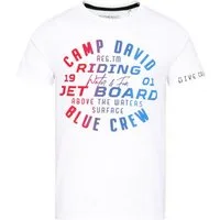 CAMP DAVID T-Shirt mit Gradient Puffprint