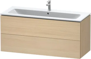 Duravit L-Cube Waschtischunterbau wandhängend Mediterrane Eiche Matt 1220x481x550 mm - LC624307171 LC624307171