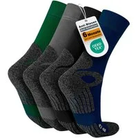 celodoro Arbeitssocken 4 Paar Wandersocken, Arbeitssocken & Sportsocken Anti-Schweiß