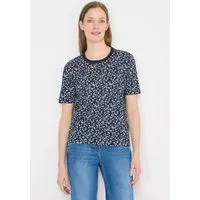 CECIL Rundhalsshirt Rundhalsausschnitt