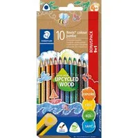 STAEDTLER Buntstift Jumbo Buntstifte Noris colour, 9er-Set + 1 Gratis