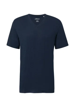s.Oliver - T-Shirt blau - Gr. - S
