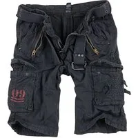 Trooper Cargoshorts Royal Bermuda Baumwolle Sommer Shorts Kurze Hose Army knielang