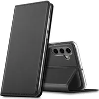 CoolGadget Handyhülle Klapptasche Wallet Kartenfach für Samsung Galaxy S24 6,2 Zoll, Ultra Slim Flip Case Hülle Klapphülle Cover Schutzhülle