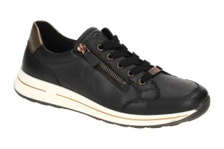ara 12-24801 26 OSAKA 2.0 Damen Halbschuhe Schwarz - bequeme Schn?rschuhe mit...