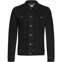 Blend Jeansjacke Denim Jeans Biker Stoned Washed (1-St) BLEND DENIM JEANS JACKET