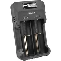 ANSMANN AG Akku Ladegerät mit LED für 1-2 NiMH Akkus & Li-Ion 3,6V/3,7V Universal-Ladegerät