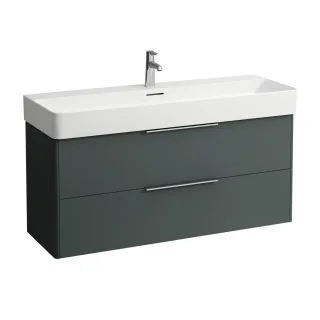 LAUFEN Waschtischunterschrank Base 391x1180x515 2 Schubl, m.Griff H810289 verkehrsgrau H4024721102661