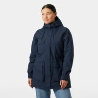 Helly Hansen Funktionsmantel W ESCAPE INS PARKA mit Kapuze, hüftbedeckende Länge, wasserdicht, winddicht, atmungsaktiv