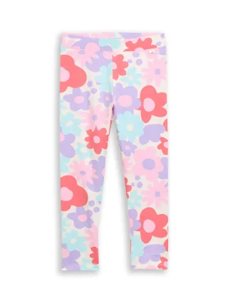 tom tailor kids - Leggings mit Blumen-Print colorful big floral design - Gr. - 104