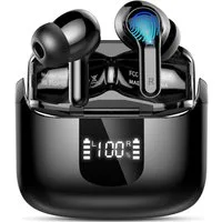 Forrlite In Ear Kopfhörer,Bluetooth Kopfhörer,2026 Kopfhörer Kabellos In-Ear-Kopfhörer (4 ENC Noise Cancelling Mics, IP-X7 Wasserdicht Headphones Sport, 3g USB-C in Ear Ohrhörer, Bluetooth 5.4,48 Std Hi-Fi Stereo Tiefer Bass Wireless Earbuds)