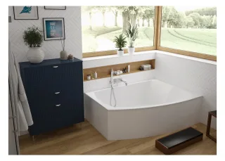 Hoesch Whirlwanne Largo Eck 1800x1300 rechts 3693E.010305001