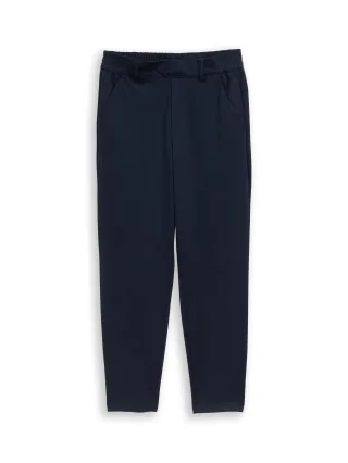 Denim Tom Tailor - Relaxed Fit Hose mit elastischem Bund sky captain blue - Gr. - XS